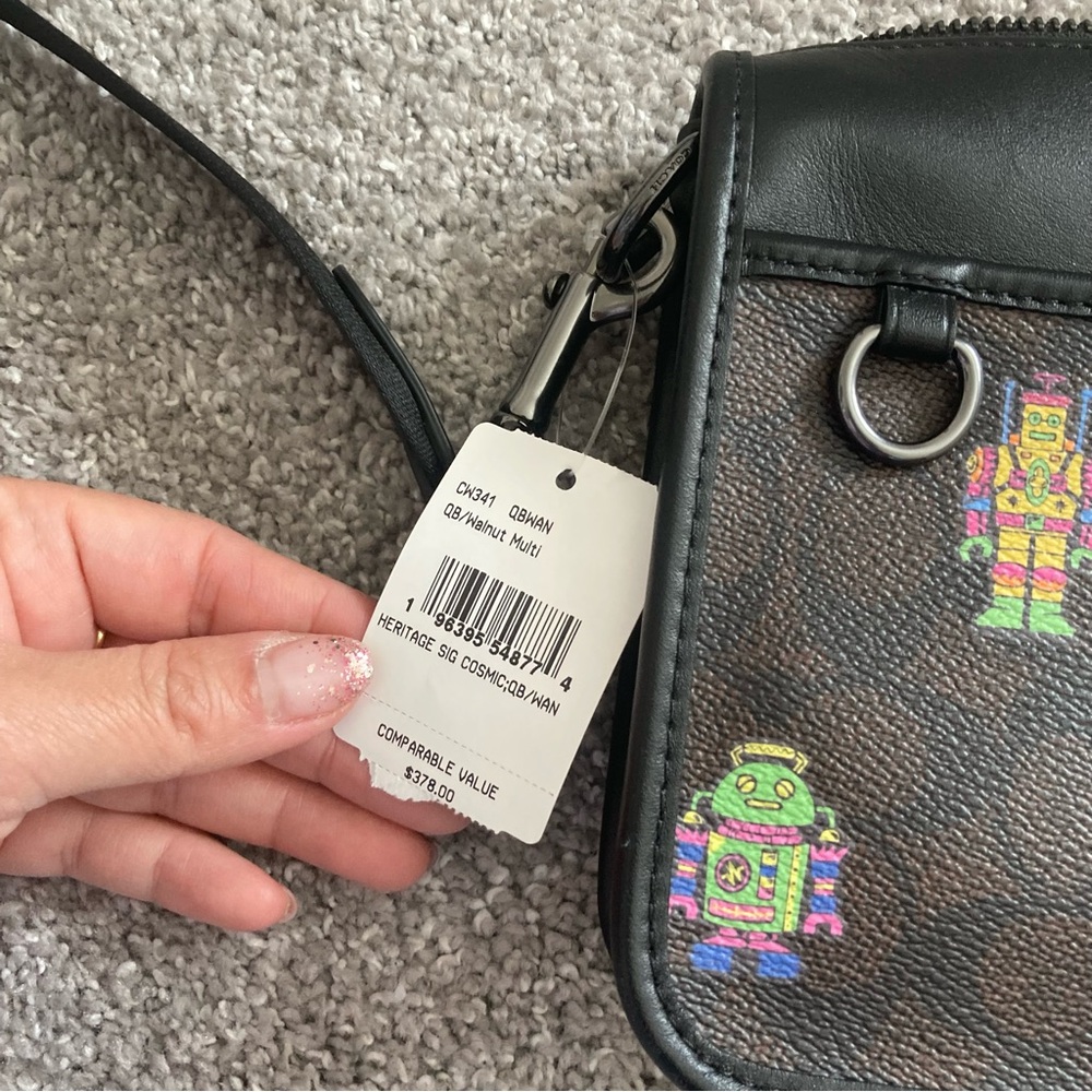 Coach robot crossbody bag NWT - Picture 7 of 9